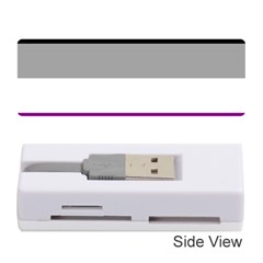 Asexual Pride Flag Lgbtq Memory Card Reader (stick) by lgbtnation