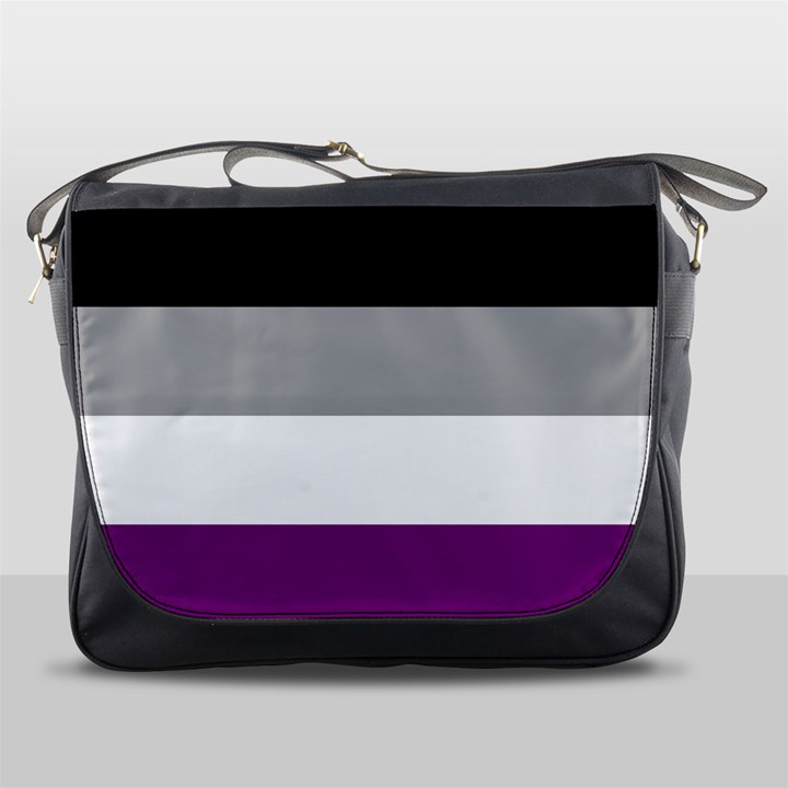 Asexual Pride Flag LGBTQ Messenger Bag