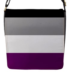 Asexual Pride Flag Lgbtq Flap Closure Messenger Bag (s) by lgbtnation