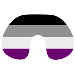 Asexual Pride Flag Lgbtq Travel Neck Pillow by lgbtnation