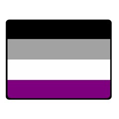 Asexual Pride Flag Lgbtq Double Sided Fleece Blanket (small)  by lgbtnation