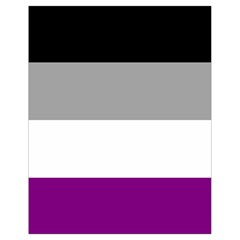 Asexual Pride Flag Lgbtq Drawstring Bag (small) by lgbtnation