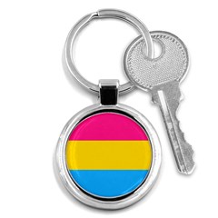 Pansexual Pride Flag Key Chain (round) by lgbtnation