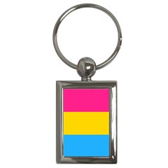 Pansexual Pride Flag Key Chain (rectangle) by lgbtnation