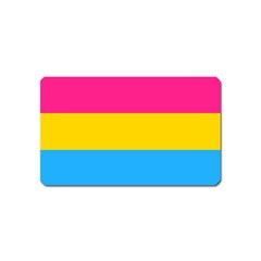 Pansexual Pride Flag Magnet (name Card) by lgbtnation