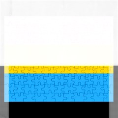 Pansexual Pride Flag Rectangular Jigsaw Puzzl by lgbtnation