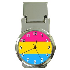 Pansexual Pride Flag Money Clip Watches by lgbtnation