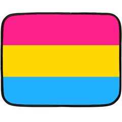 Pansexual Pride Flag Fleece Blanket (mini) by lgbtnation