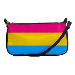 Pansexual Pride Flag Shoulder Clutch Bag by lgbtnation