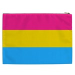 Pansexual Pride Flag Cosmetic Bag (XXL) Back