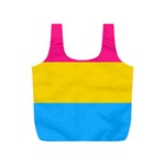 Pansexual Pride Flag Full Print Recycle Bag (S) Front