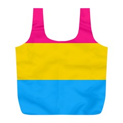 Pansexual Pride Flag Full Print Recycle Bag (l) by lgbtnation