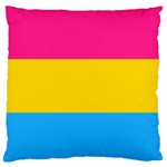 Pansexual Pride Flag Standard Flano Cushion Case (One Side) Front