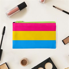 Pansexual Pride Flag Cosmetic Bag (xs) by lgbtnation