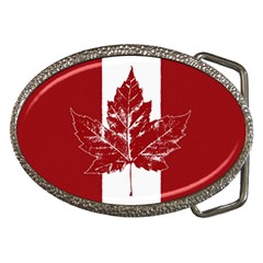 Cool Canada Flag Belt Buckle  by CanadaSouvenirs