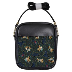 King And Queen  Girls Sling Bag by Mezalola