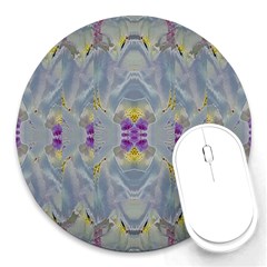 We Are Flower People In Bloom Round Mousepads by pepitasart