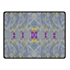 We Are Flower People In Bloom Double Sided Fleece Blanket (small)  by pepitasart