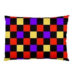 Checkerboard Again Pillow Case