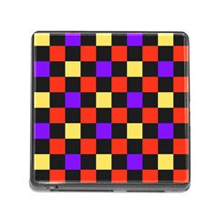 Checkerboard Again Memory Card Reader (square 5 Slot) by impacteesstreetwearseven