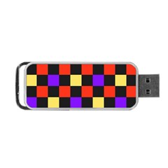 Checkerboard Again Portable Usb Flash (one Side) by impacteesstreetwearseven