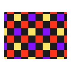 Checkerboard Again Double Sided Flano Blanket (mini) 