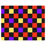 Checkerboard Again Double Sided Flano Blanket (Medium)  60 x50  Blanket Front