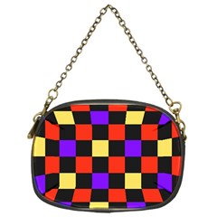 Checkerboard Again Chain Purse (one Side) by impacteesstreetwearseven