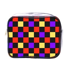 Checkerboard Again Mini Toiletries Bag (one Side) by impacteesstreetwearseven