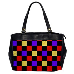 Checkerboard Again Oversize Office Handbag