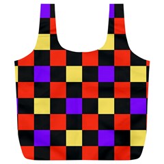 Checkerboard Again Full Print Recycle Bag (xl)