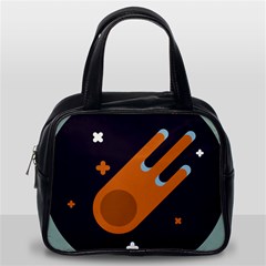 Meteor Meteorite Space Comet Classic Handbag (one Side) by Pakrebo