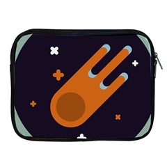 Meteor Meteorite Space Comet Apple Ipad 2/3/4 Zipper Cases by Pakrebo