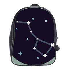 Celebrities Categories Universe Sky School Bag (large) by Pakrebo