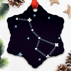 Celebrities Categories Universe Sky Snowflake Ornament (two Sides) by Pakrebo