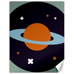 Planet Orbit Universe Star Galaxy Canvas 18  X 24  by Pakrebo