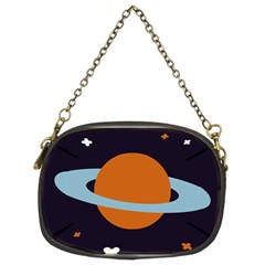 Planet Orbit Universe Star Galaxy Chain Purse (two Sides) by Pakrebo