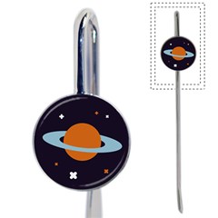 Planet Orbit Universe Star Galaxy Book Mark by Pakrebo