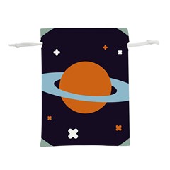 Planet Orbit Universe Star Galaxy Lightweight Drawstring Pouch (s)