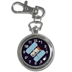 Satellite Machine Space Dark Key Chain Watches by Pakrebo