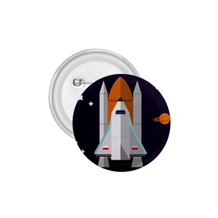 Rocket Space Universe Spaceship 1.75  Buttons