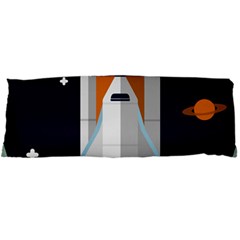 Rocket Space Universe Spaceship Body Pillow Case Dakimakura (two Sides) by Pakrebo