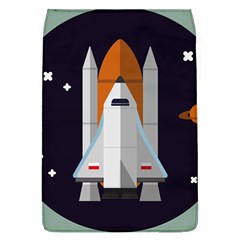 Rocket Space Universe Spaceship Removable Flap Cover (l) by Pakrebo