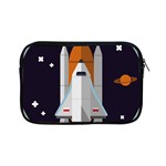 Rocket Space Universe Spaceship Apple iPad Mini Zipper Cases Front