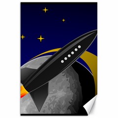 Science Fiction Sci Fi Sci Fi Logo Canvas 20  X 30 