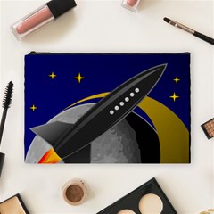 Science Fiction Sci Fi Sci Fi Logo Cosmetic Bag (large) by Pakrebo