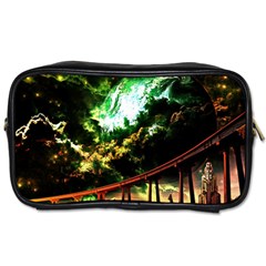 Science Fiction Forward Futuristic Toiletries Bag (two Sides) by Pakrebo