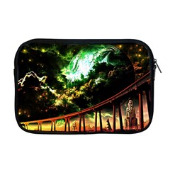 Science Fiction Forward Futuristic Apple Macbook Pro 17  Zipper Case by Pakrebo