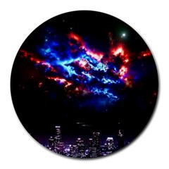 Science Fiction Sci Fi Forward Round Mousepads by Pakrebo