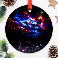 Science Fiction Sci Fi Forward Ornament (round) by Pakrebo